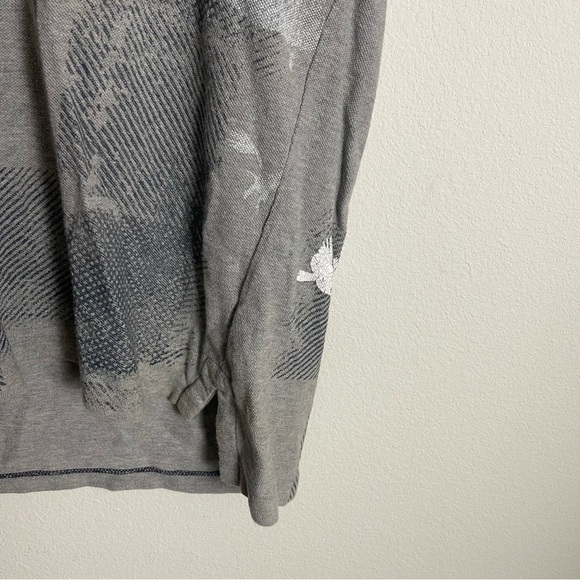 Men’s American Eagle Grey Vintage Polo Shirt Size Medium! - Picture 5 of 7